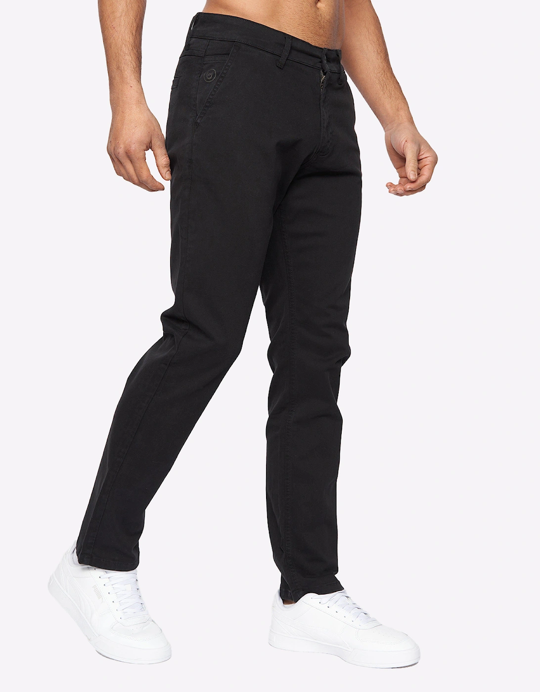 Duck And Cover Moretor Chinos Mens Black