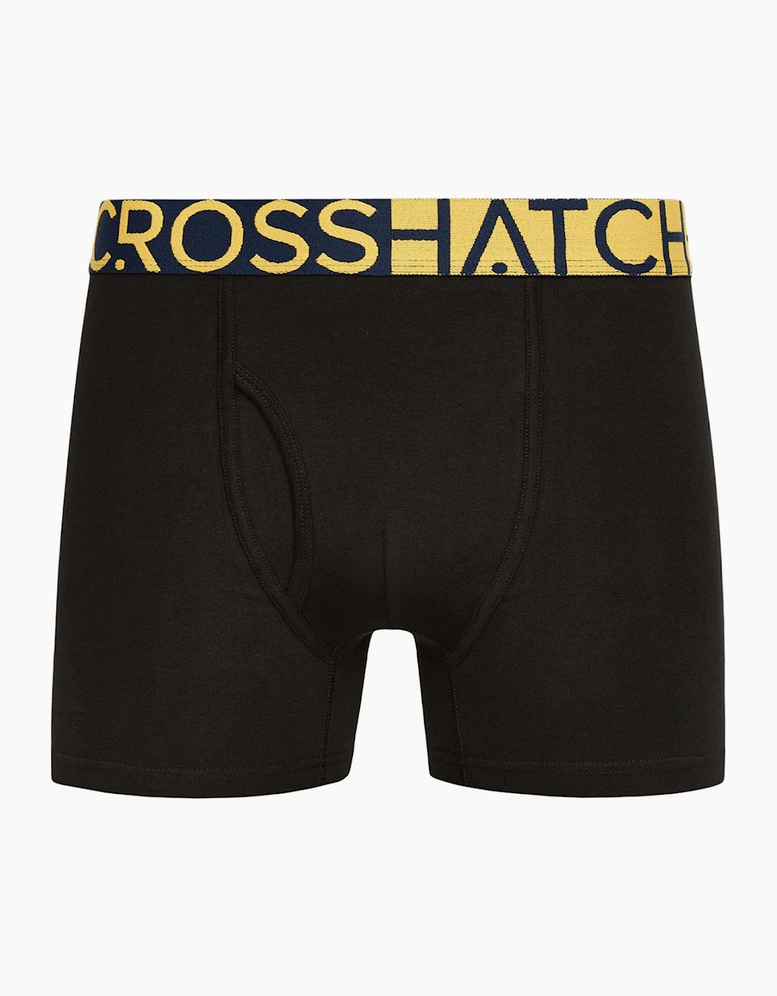 Crosshatch Typan Boxers Mens 3pk (needs png) Yellow