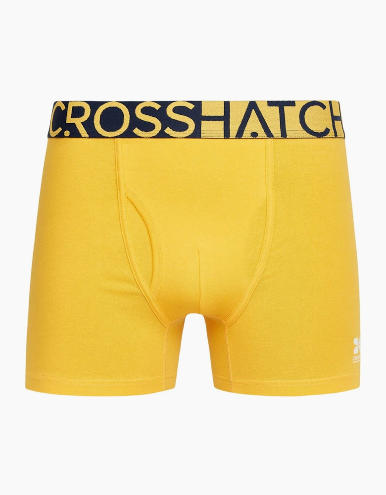 Crosshatch Typan Boxers Mens 3pk (needs png) Yellow