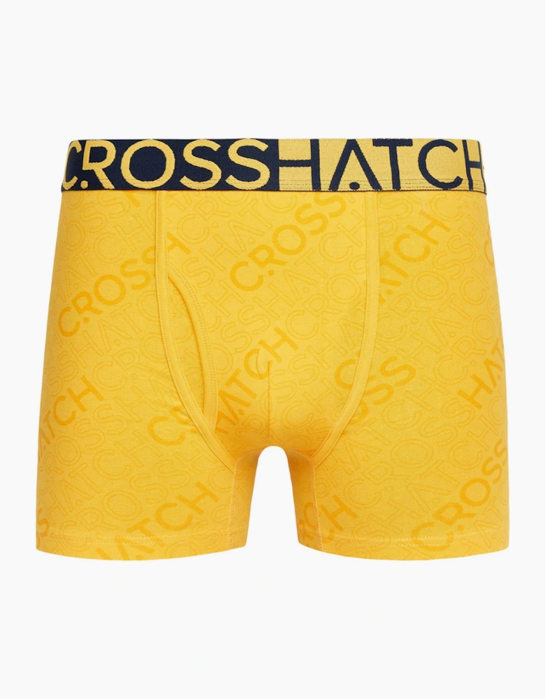 Crosshatch Typan Boxers Mens 3pk (needs png) Yellow