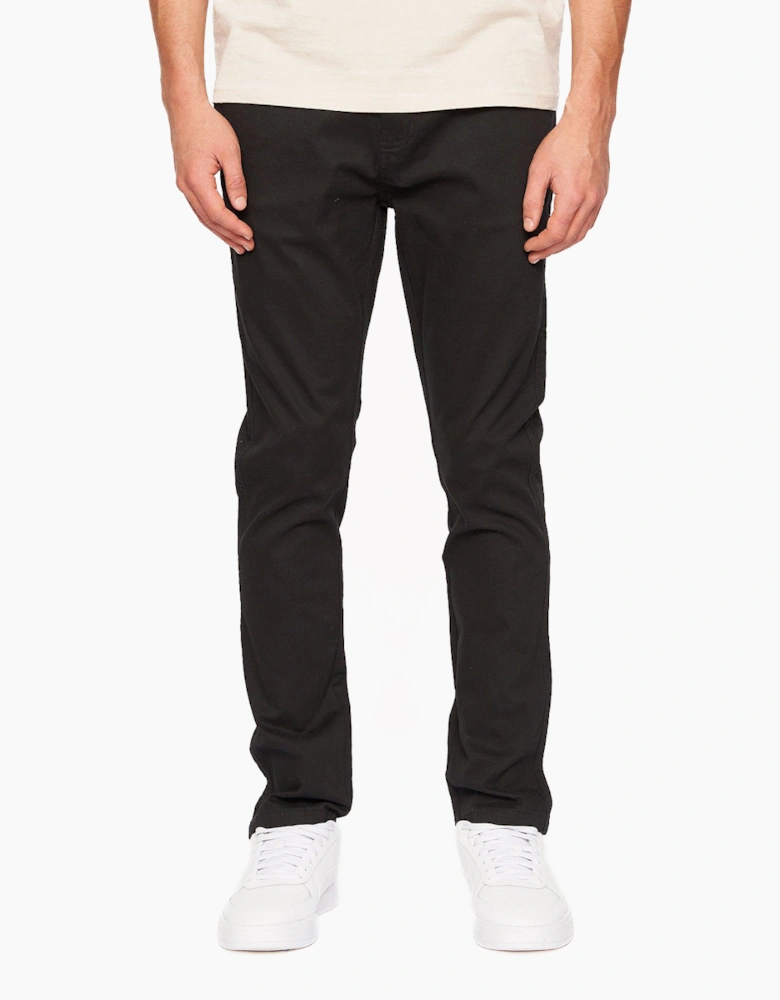Crosshatch Mens Roysden Chinos Mens Black