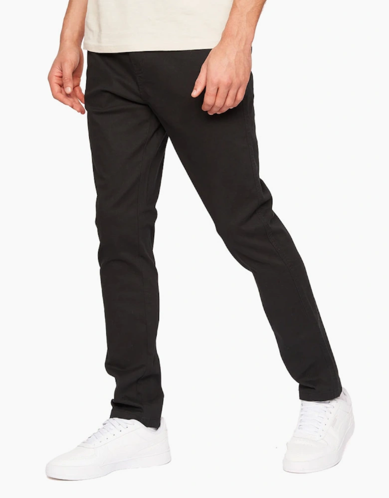 Crosshatch Mens Roysden Chinos Mens Black