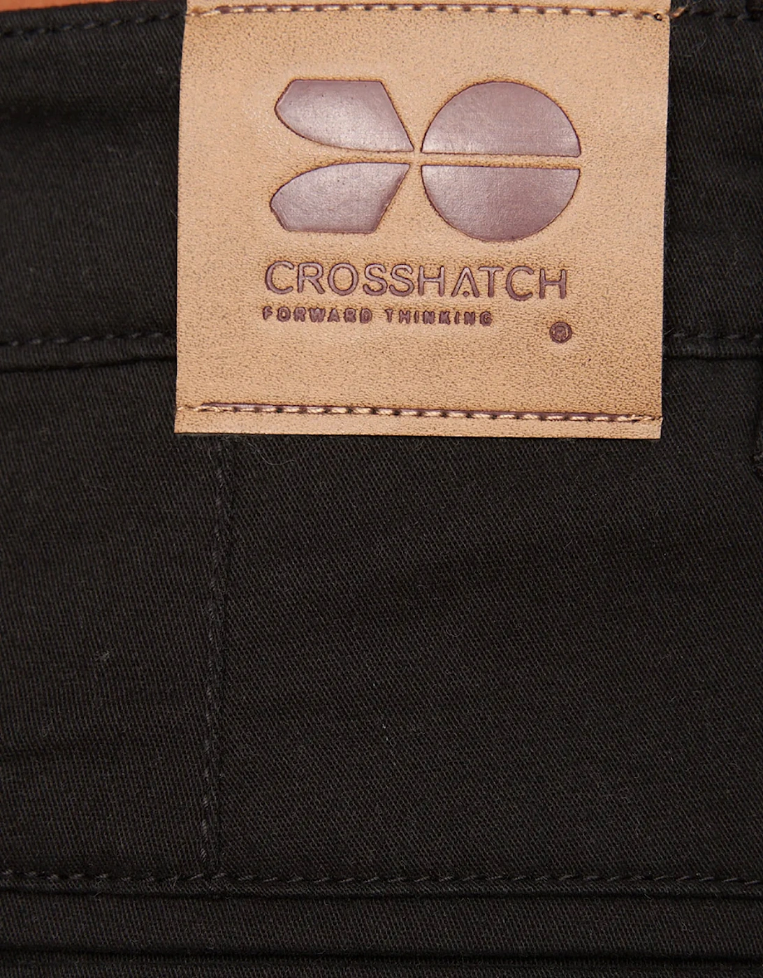 Crosshatch Mens Roysden Chinos Mens Black