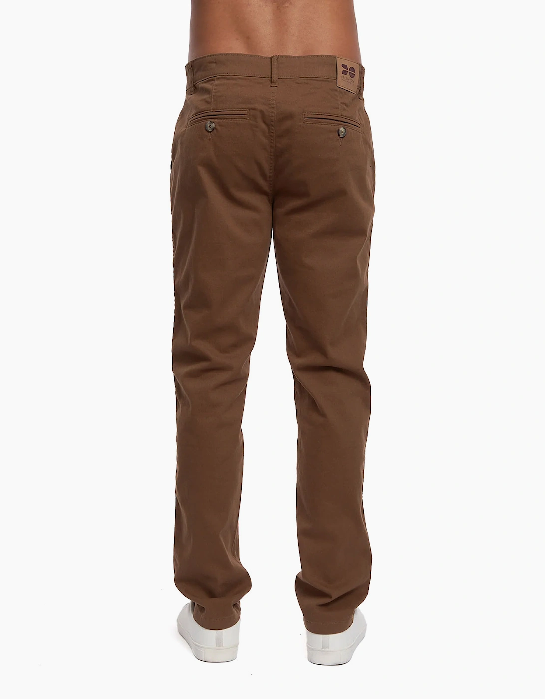 Crosshatch Mens Roysden Chinos Mens Cinnamon