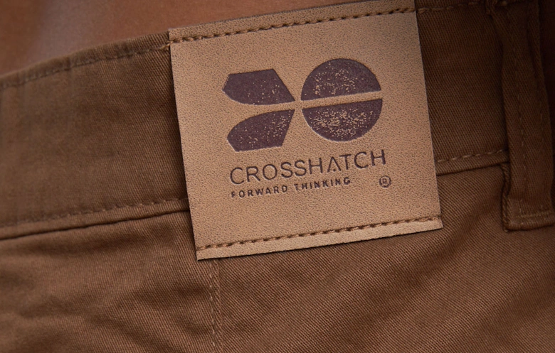 Crosshatch Mens Roysden Chinos Mens Cinnamon