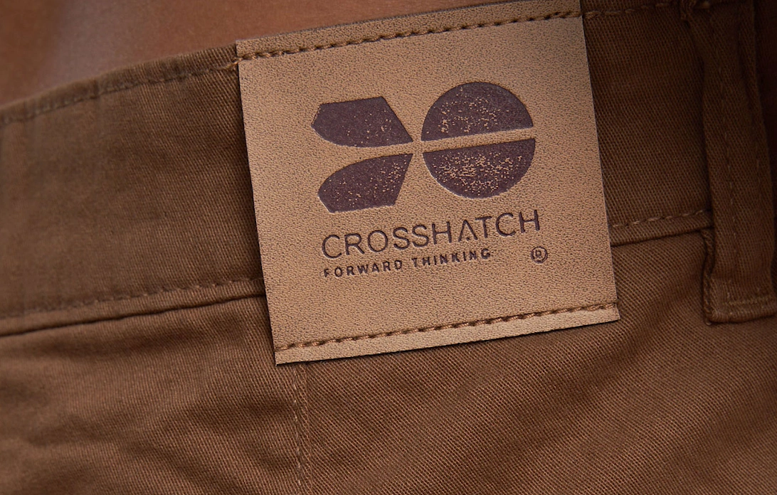 Crosshatch Mens Roysden Chinos Mens Cinnamon
