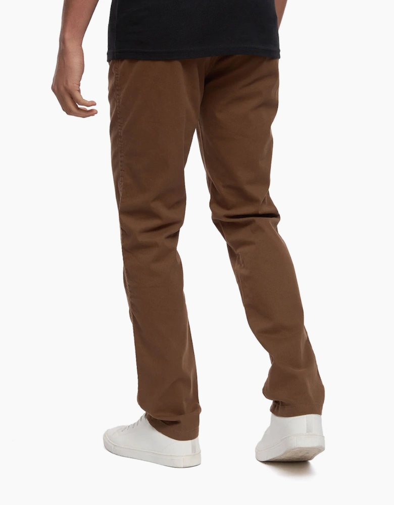 Crosshatch Mens Roysden Chinos Mens Cinnamon