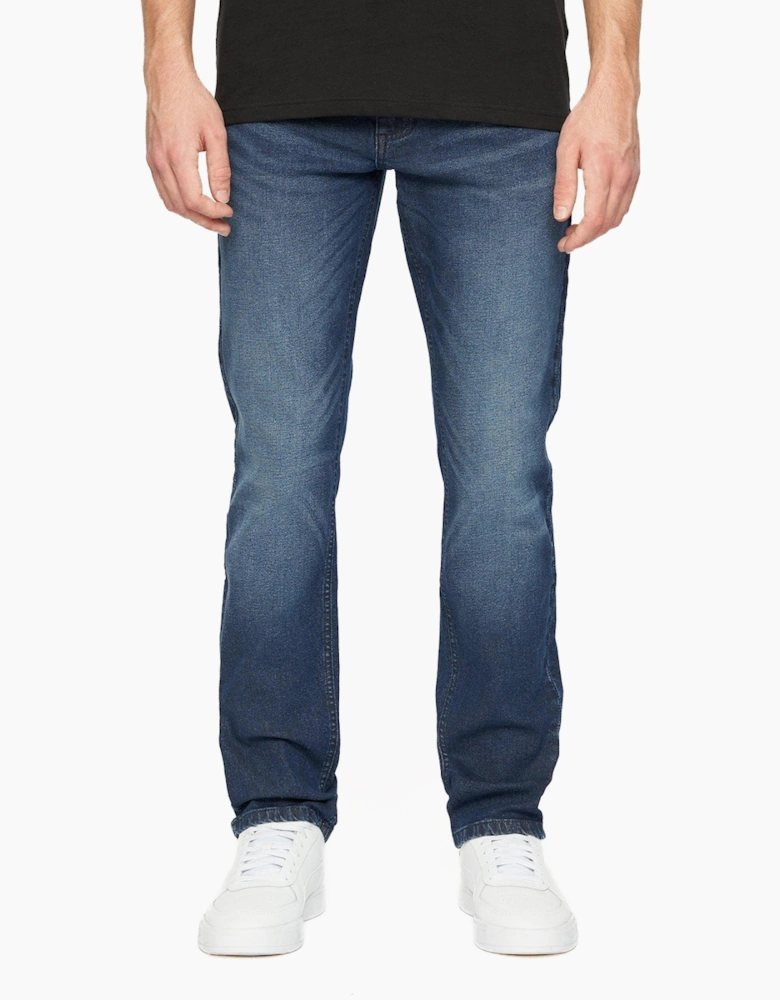 Crosshatch Svelte Jeans Mens |(Slim Fit) Dark Wash