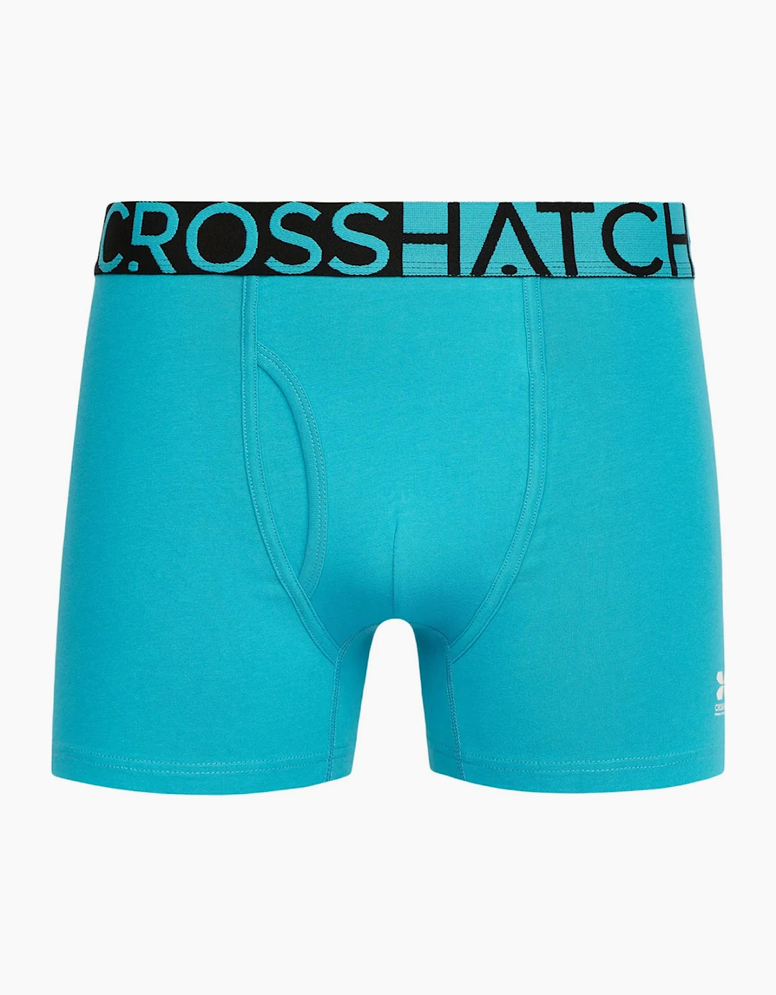 Crosshatch Typan Boxers Mens 3pk Teal