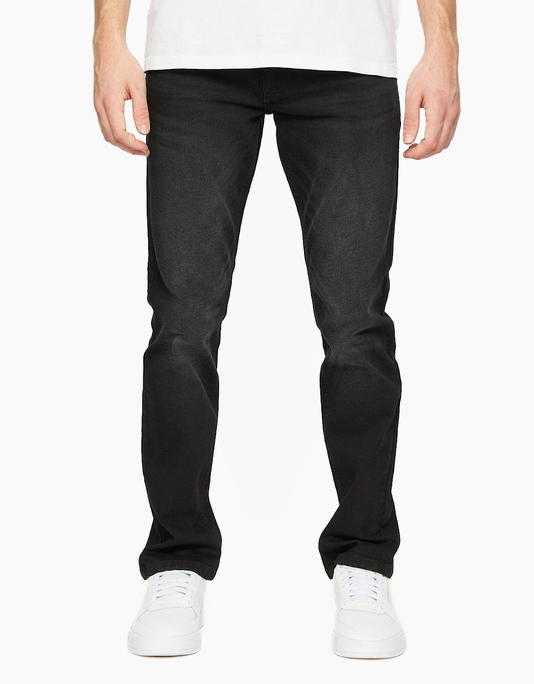 Crosshatch Crosshatch Svelte Jeans Mens (Slim Fit) Black Wash