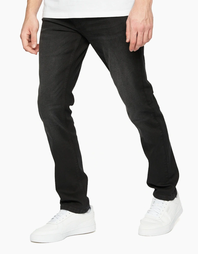 Crosshatch Crosshatch Svelte Jeans Mens (Slim Fit) Black Wash