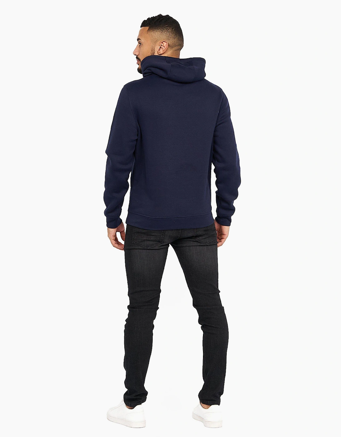 Crosshatch Traymax Hoodie 2pk Mens Navy/Mustard