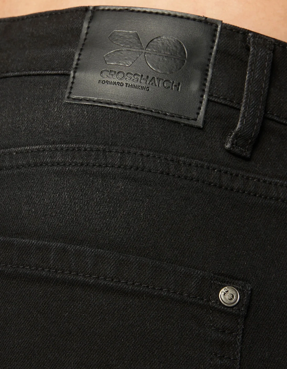 Crosshatch Crosshatch Svelte Jeans Mens (Slim Fit) Black Wash