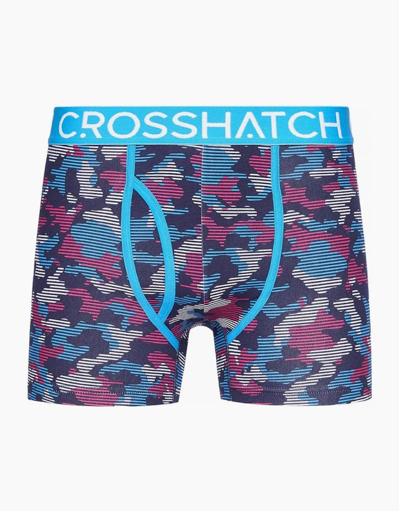 Crosshatch Linamo MVE Mens Boxer Shorts 3pk Blue / Mix