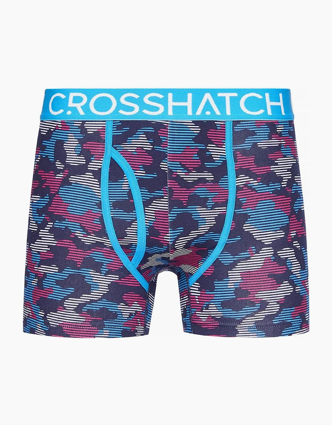 Crosshatch Linamo MVE Mens Boxer Shorts 3pk Blue / Mix