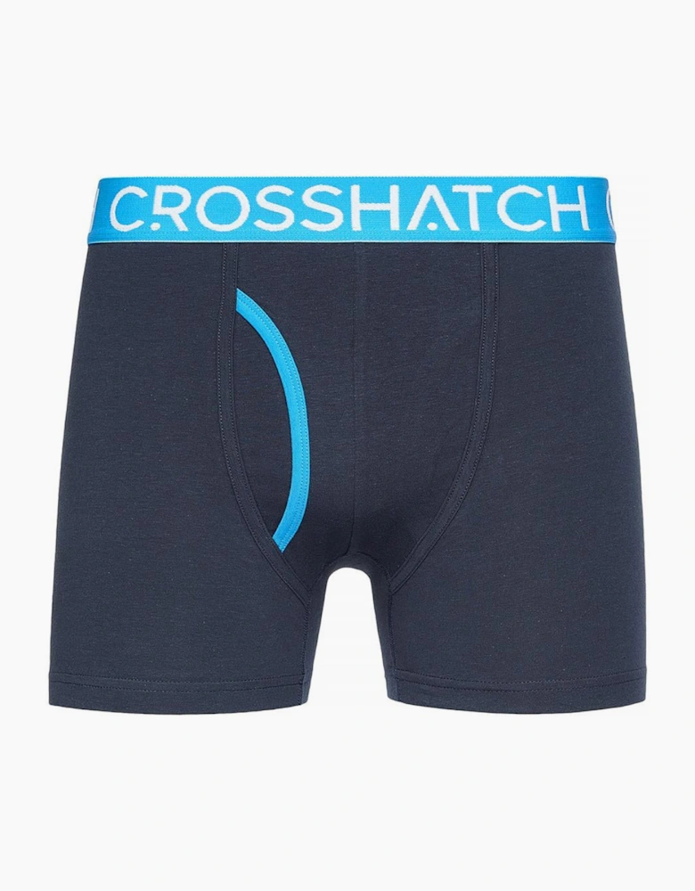 Crosshatch Linamo MVE Mens Boxer Shorts 3pk Blue / Mix