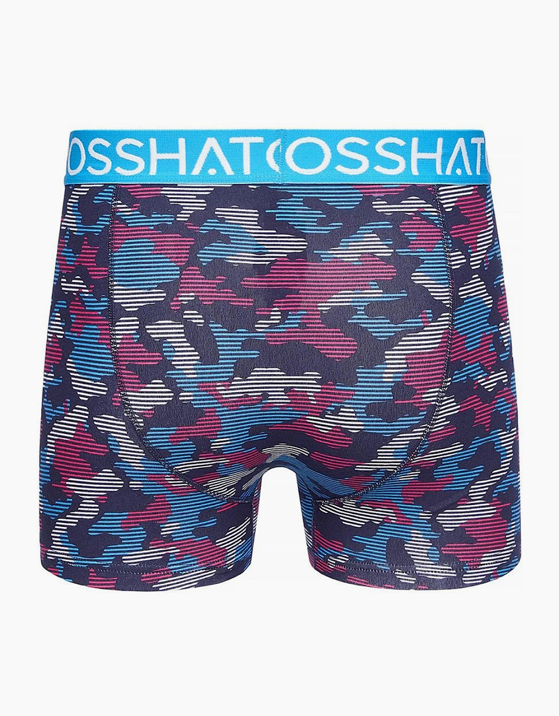 Crosshatch Linamo MVE Mens Boxer Shorts 3pk Blue / Mix