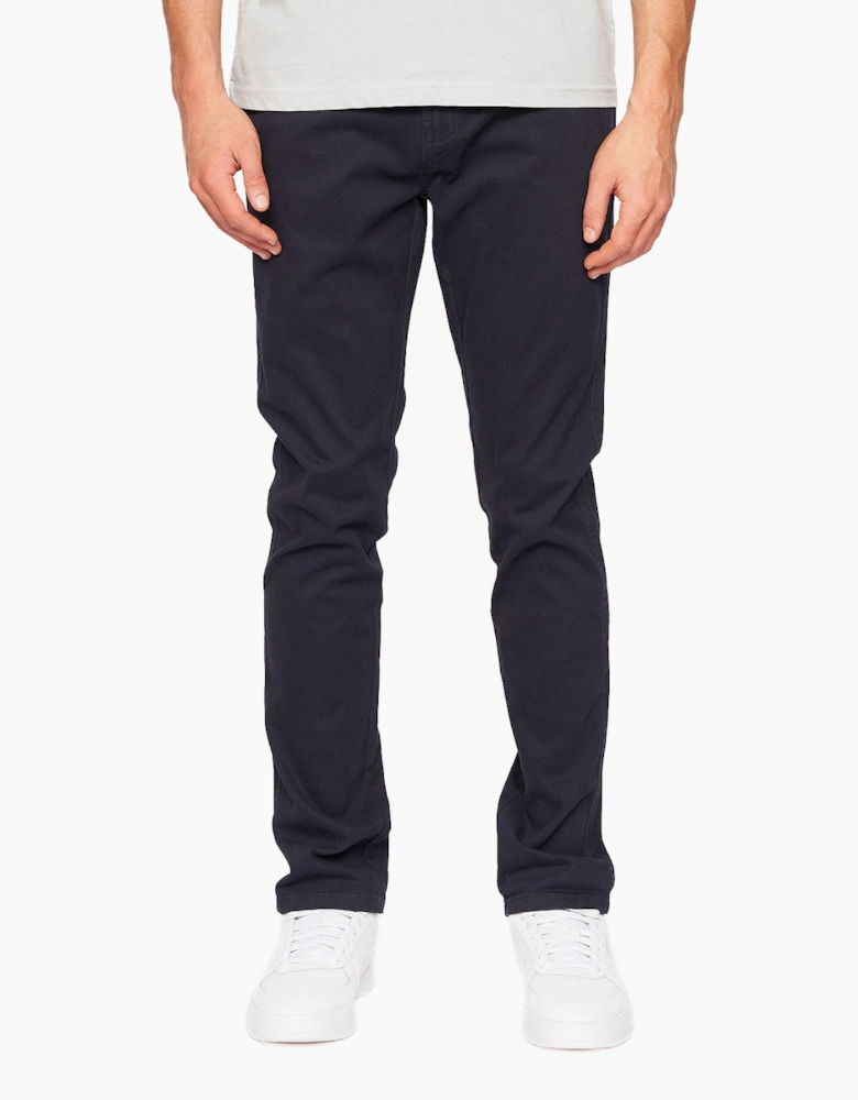 Crosshatch Mens Roysden Chinos Mens Navy