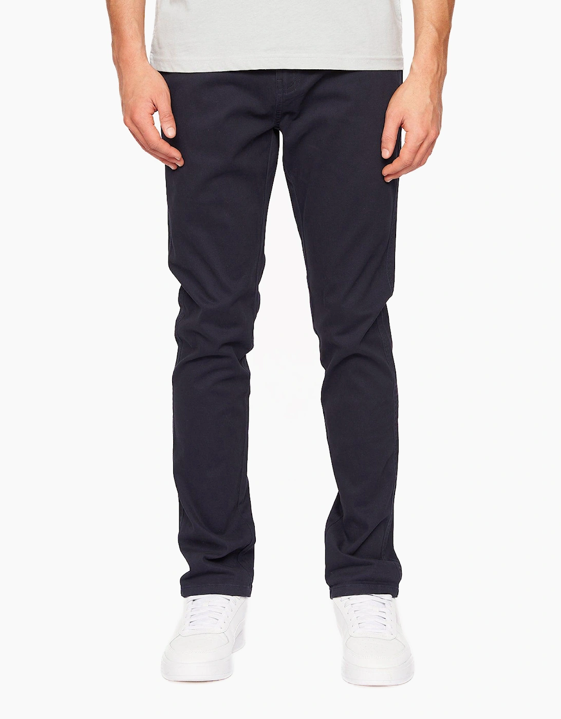 Crosshatch Mens Roysden Chinos Mens Navy