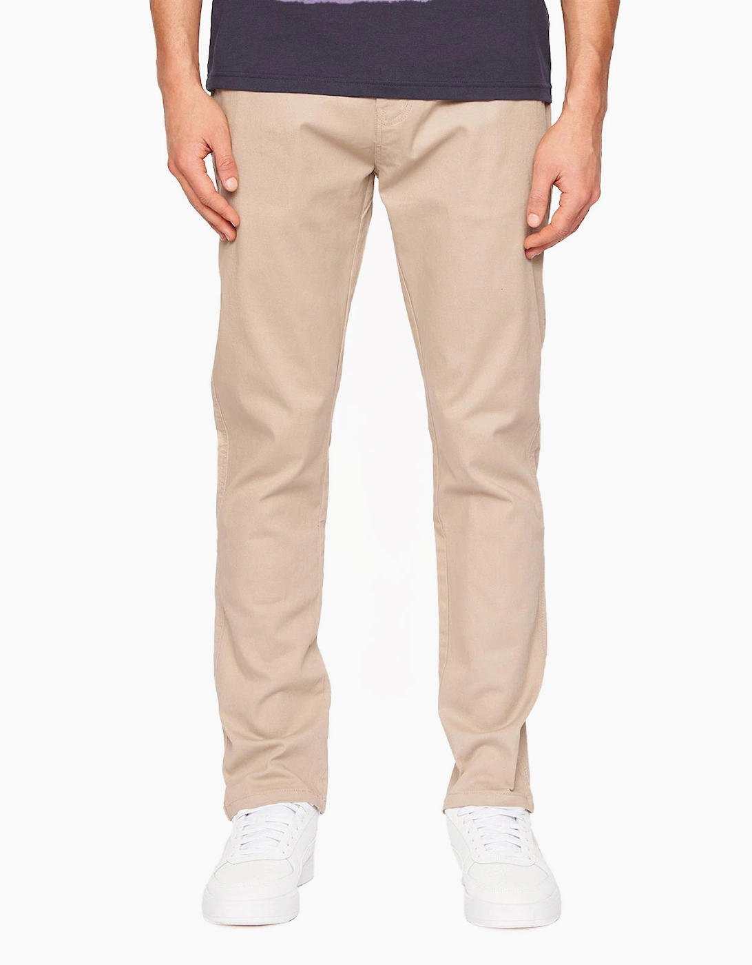Crosshatch Roysden Mens Chinos Beige