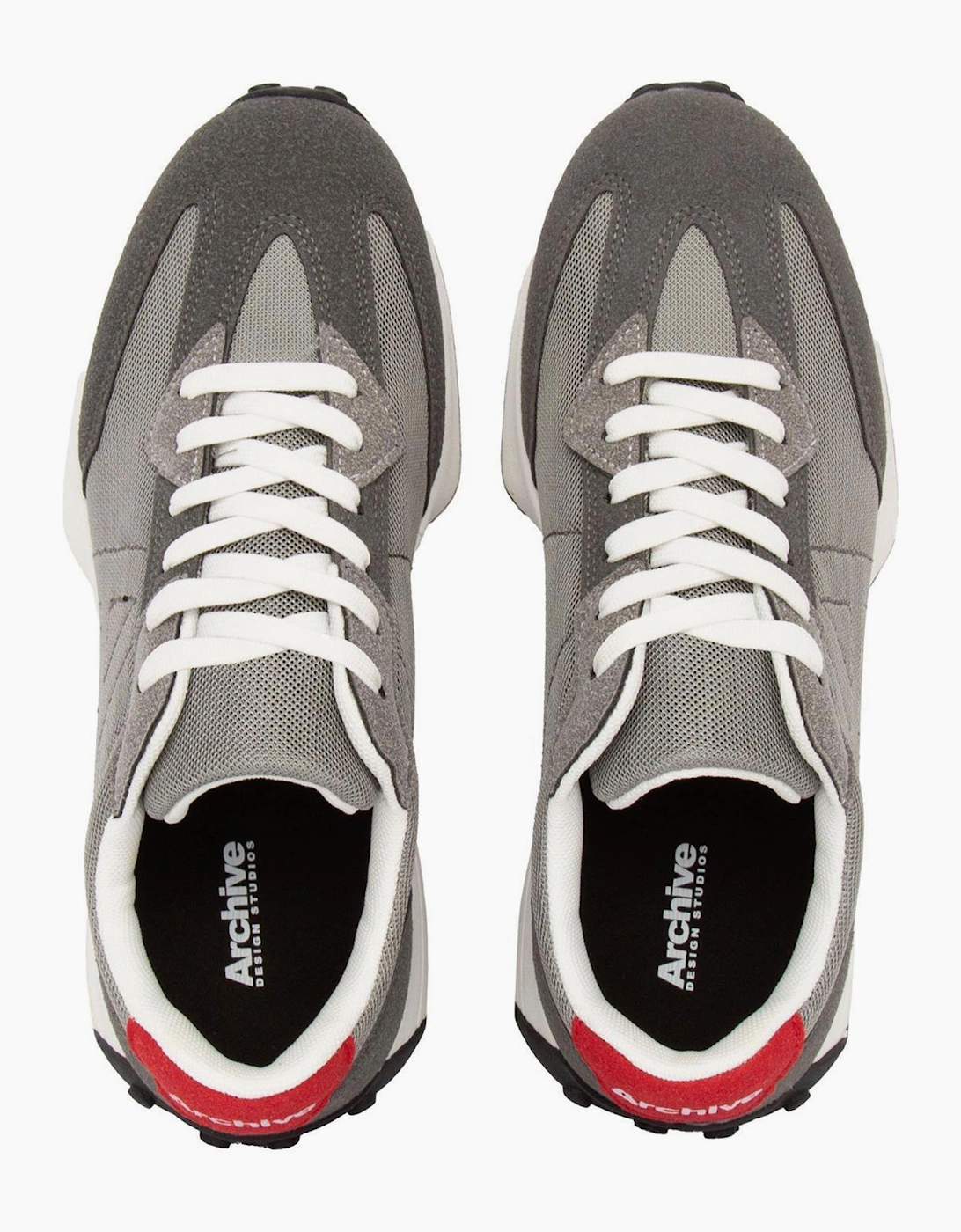 Archive Design Studios Archive Track Mens Grey / Red