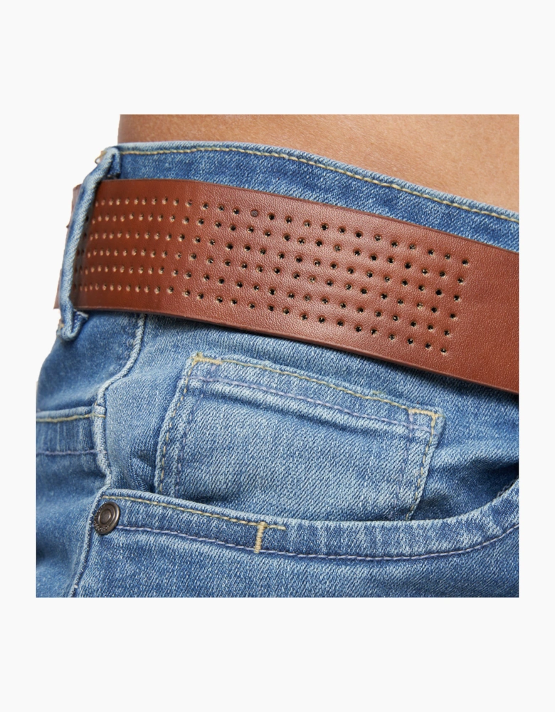 Crosshatch Farrowed Jeans Mens Stone Wash