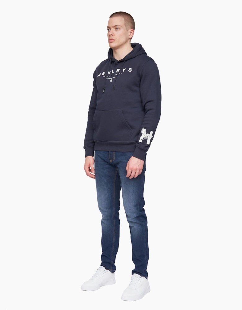 Henleys Hentyme Hoodie Mens Navy