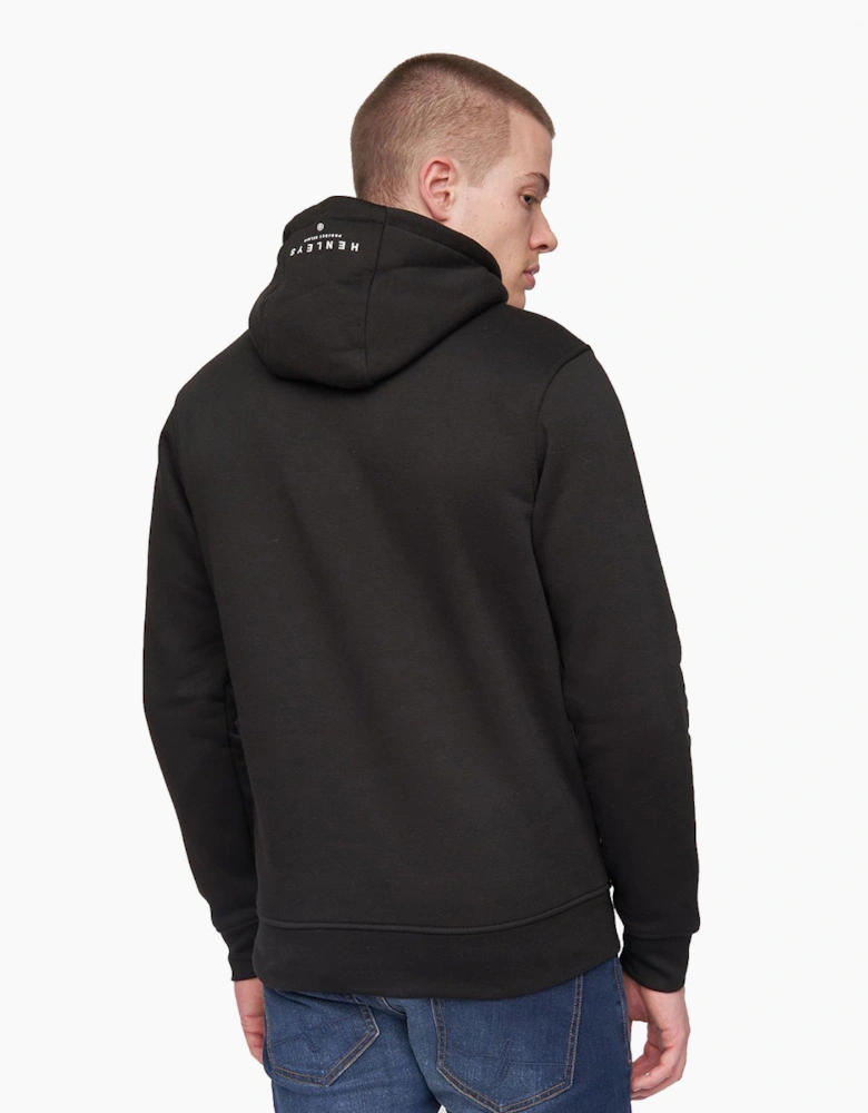 Henleys Hentyme Hoodie Mens Black