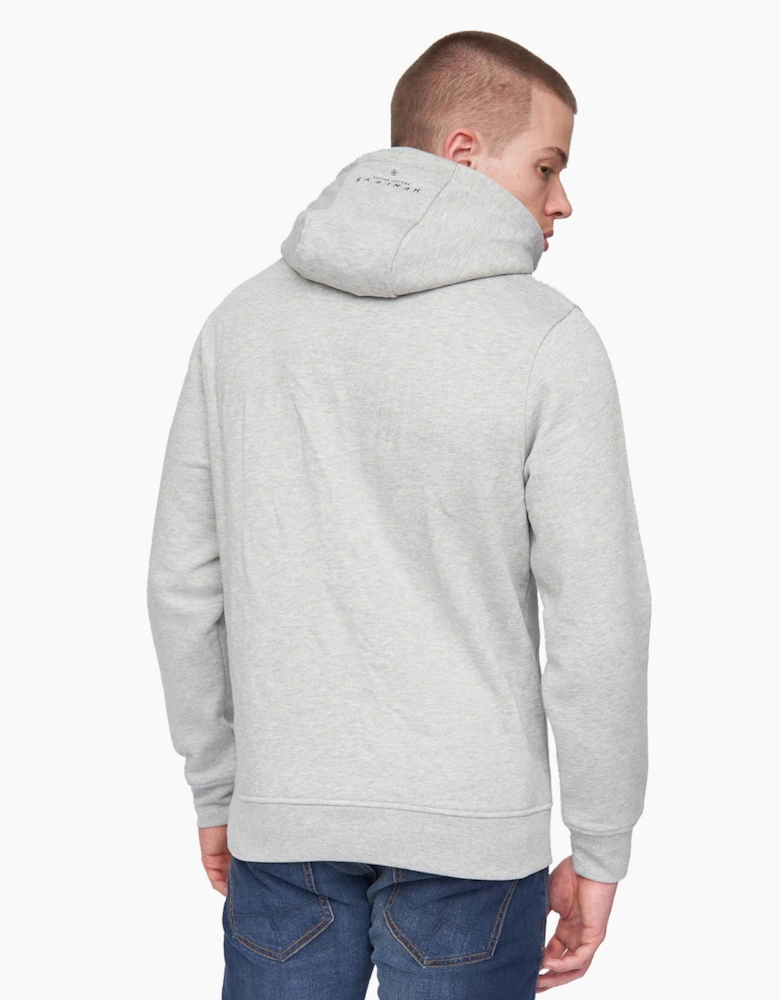 Henleys Kilhen Hoodie Mens Grey Marl