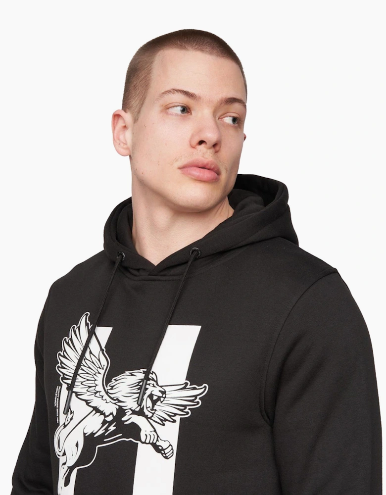 Henleys Curveball Hoodie Mens Black