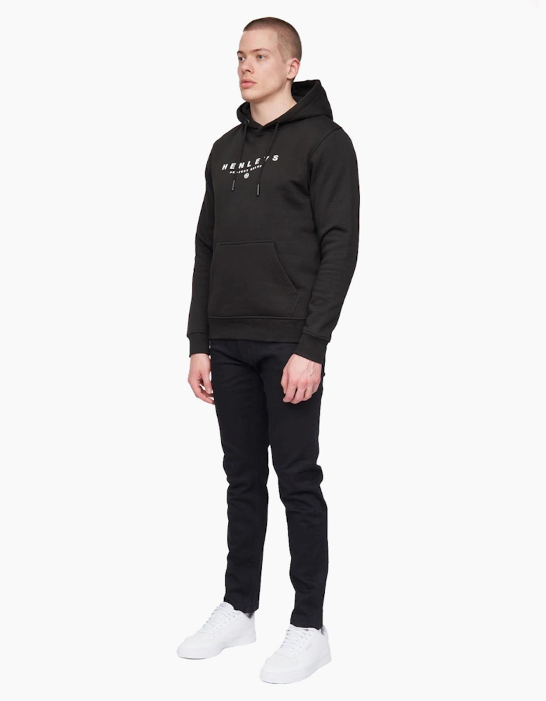 Henleys Ninesix Hoodie Mens Black