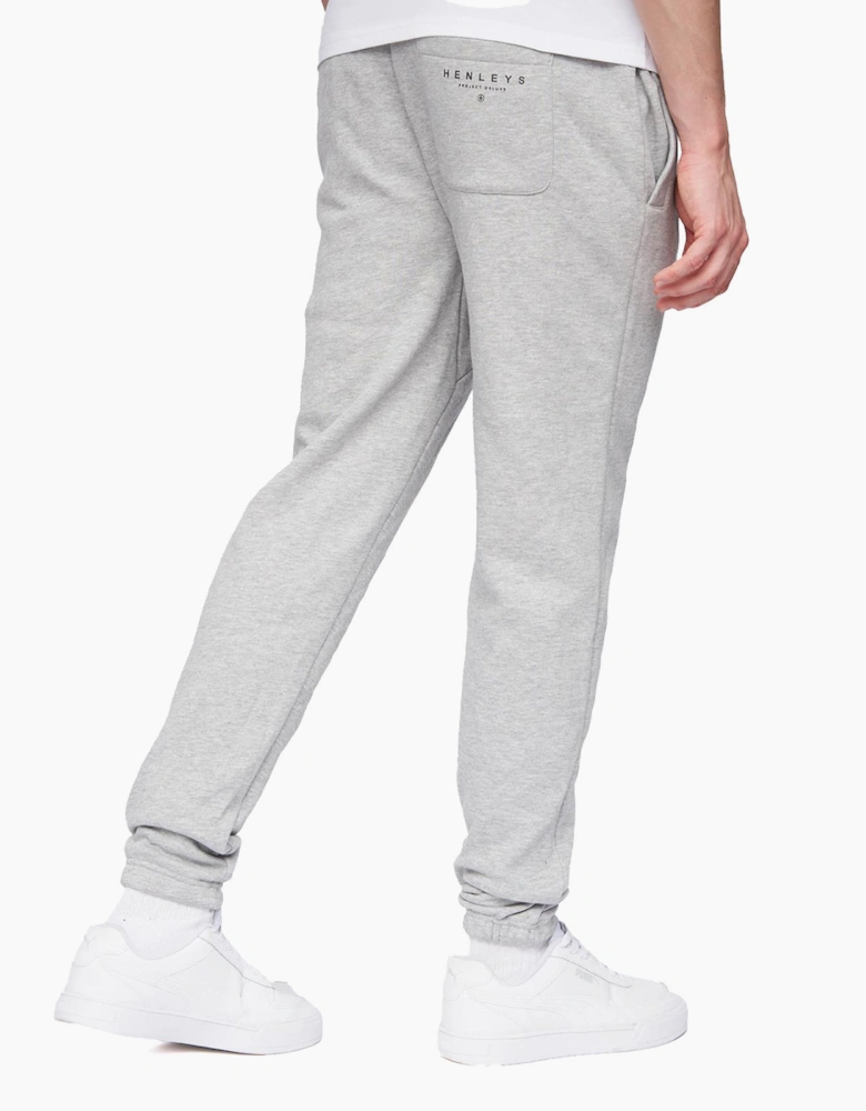Henleys Curveball Joggers Mens Grey Marl