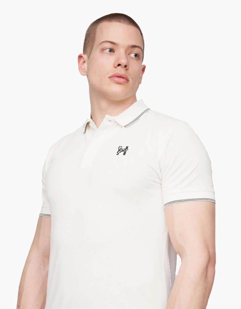 Henleys Moorehen Polo Shirt Mens White