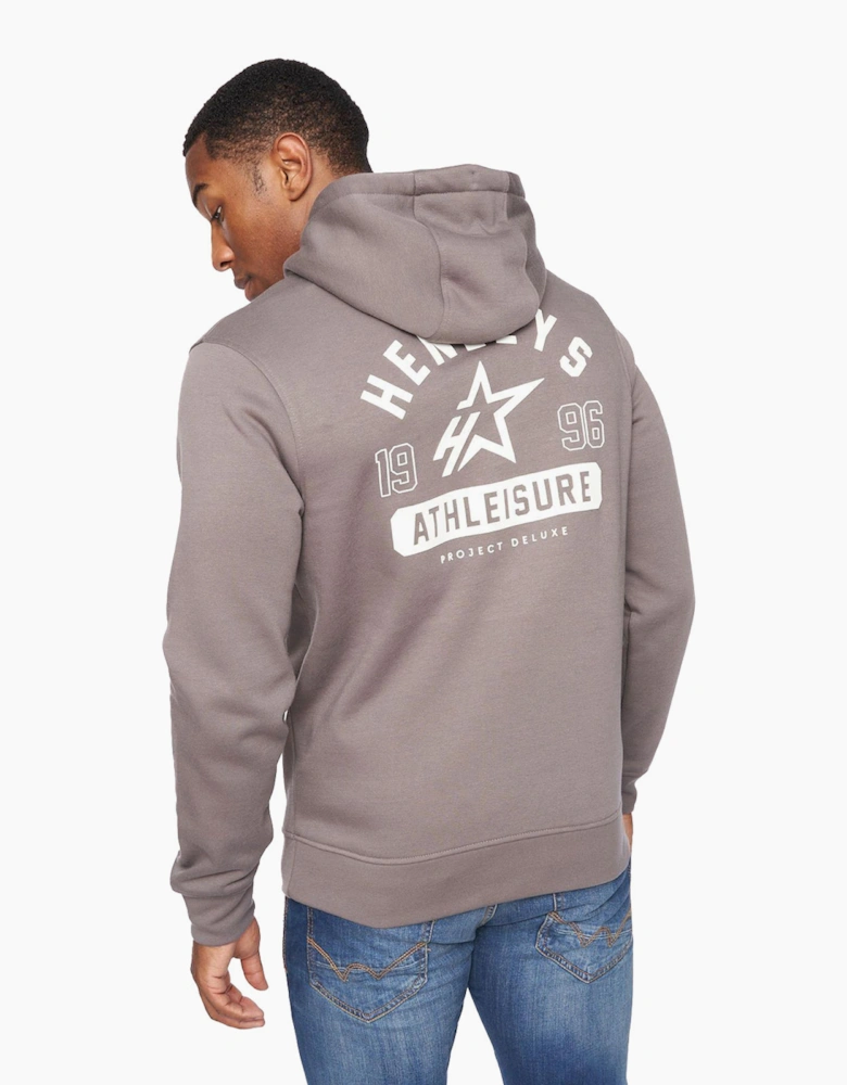 Henleys Upton Hoodie Mens Dark Grey