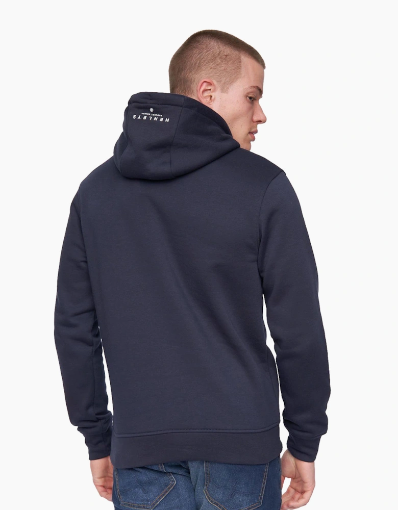 Henleys Kilhen Hoodie Mens Navy