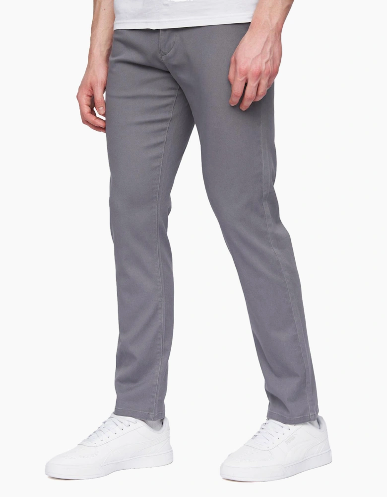 Henleys Visit Chinos Mens Grey