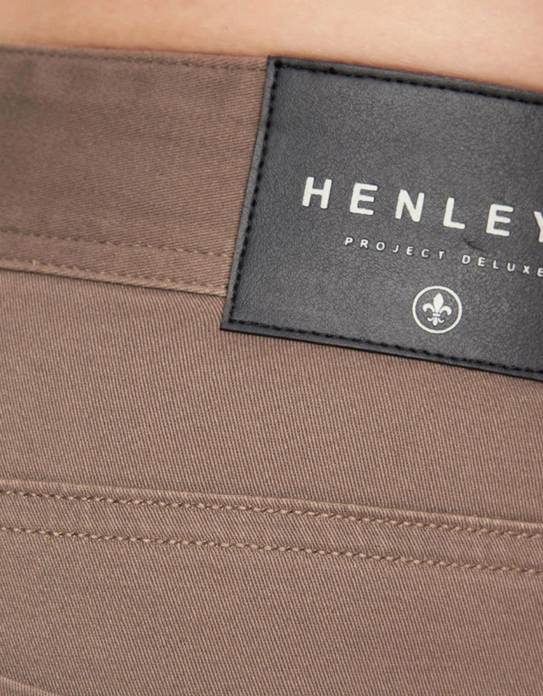 Henleys Edition Chinos Mens Stone