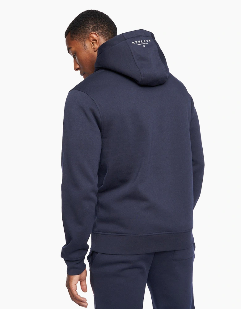Henleys Belton Hoodie Mens Navy