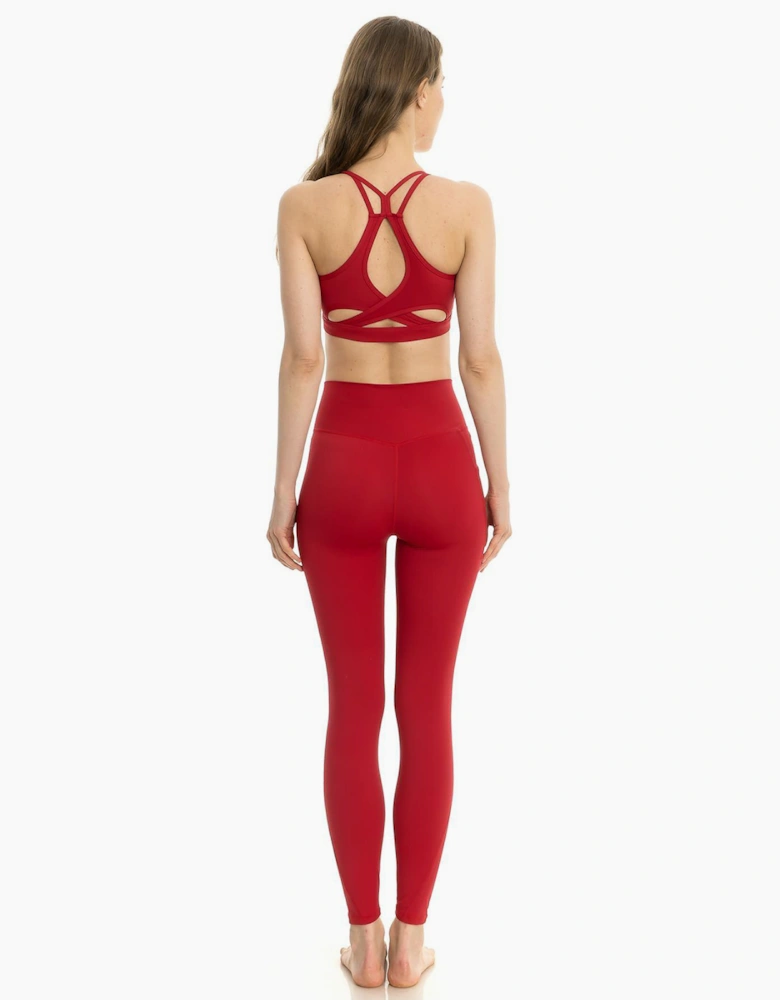 Lookus Arya Leggings Womens Red