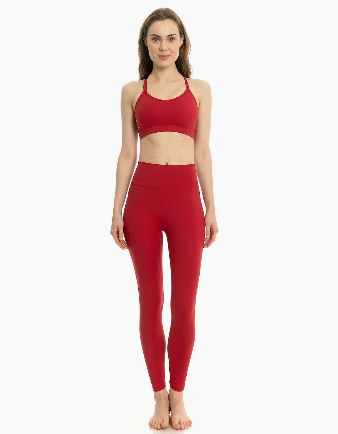 Lookus Arya Leggings Womens Red