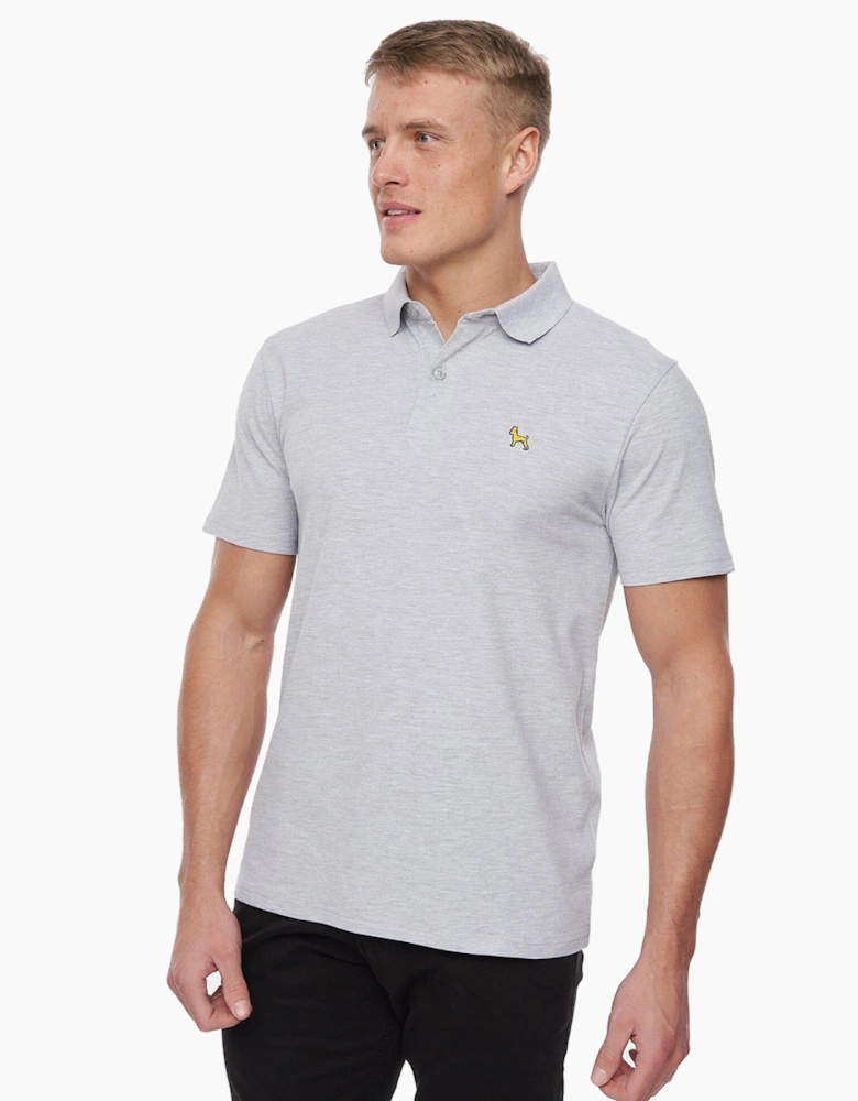 Bewley & Ritch Barden Polo Mens Grey Marl