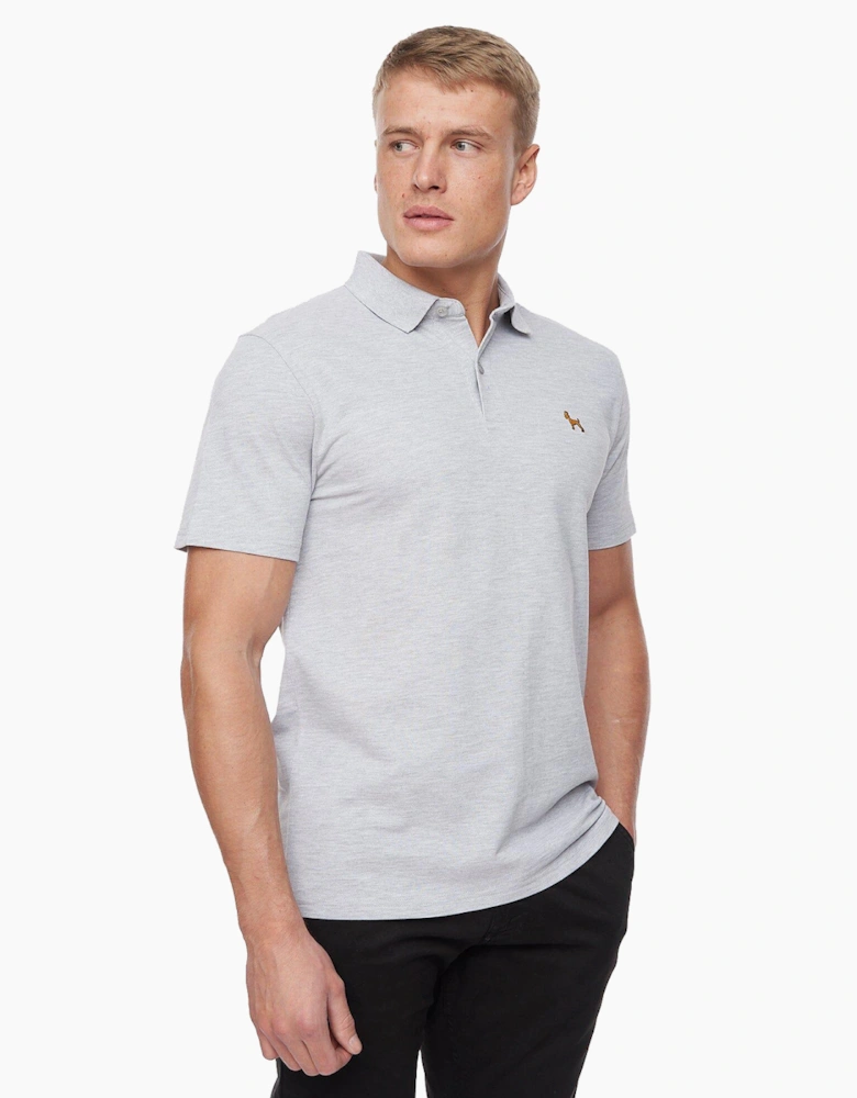 Bewley & Ritch Barden Polo Mens Grey Marl