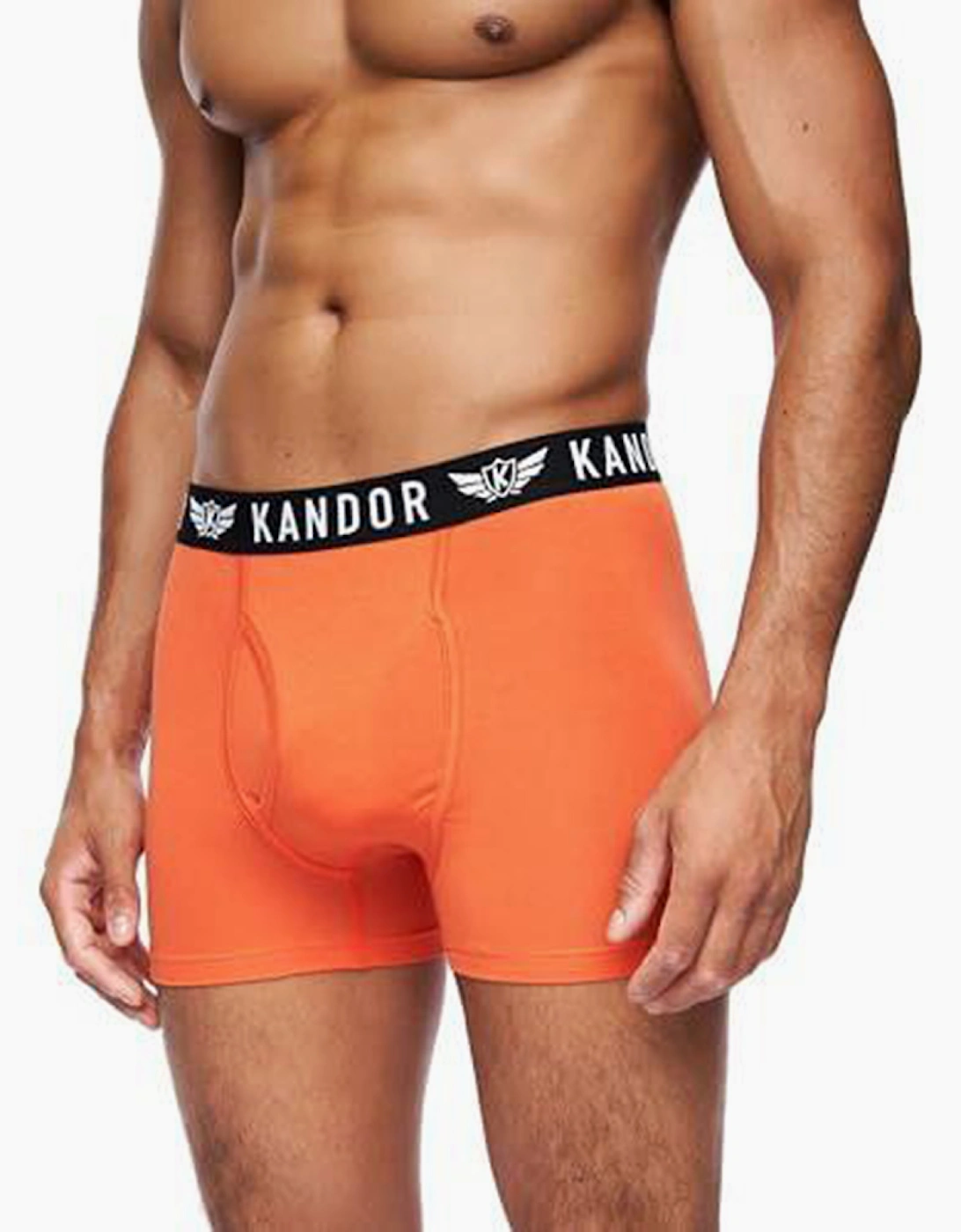Kandor Bambers 5pk Boxer Shorts Mens Assorted / Multicolour
