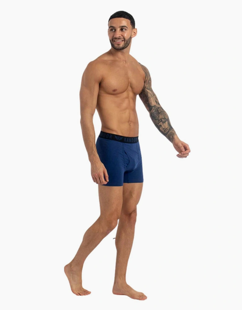 Kandor Bambers 7pk Boxer Shorts Mens Yellow / Assorted