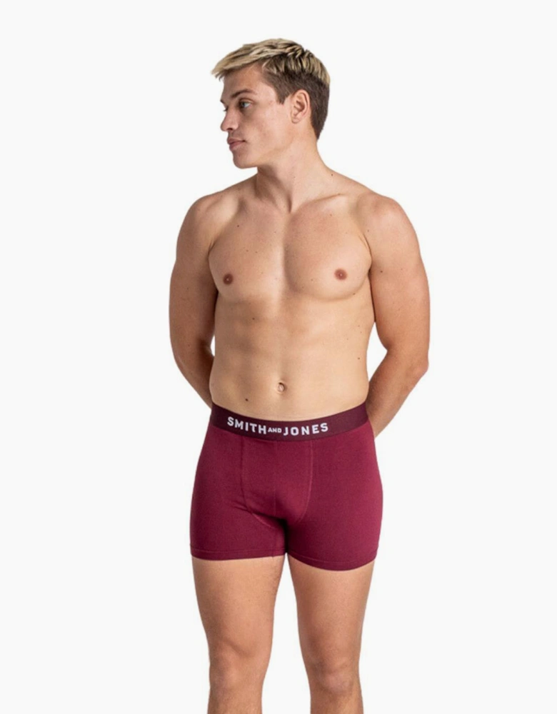Smith & Jones Graylen 5pk Boxer Shorts Mens Assorted