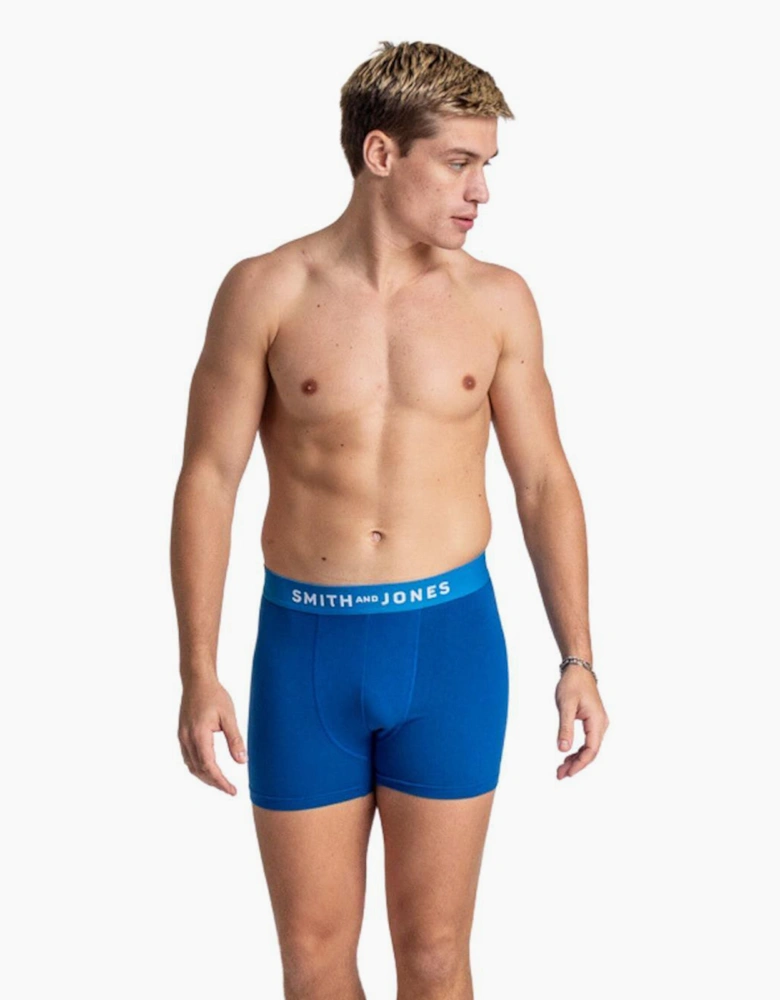 Smith & Jones Graylen 5pk Boxer Shorts Mens Assorted