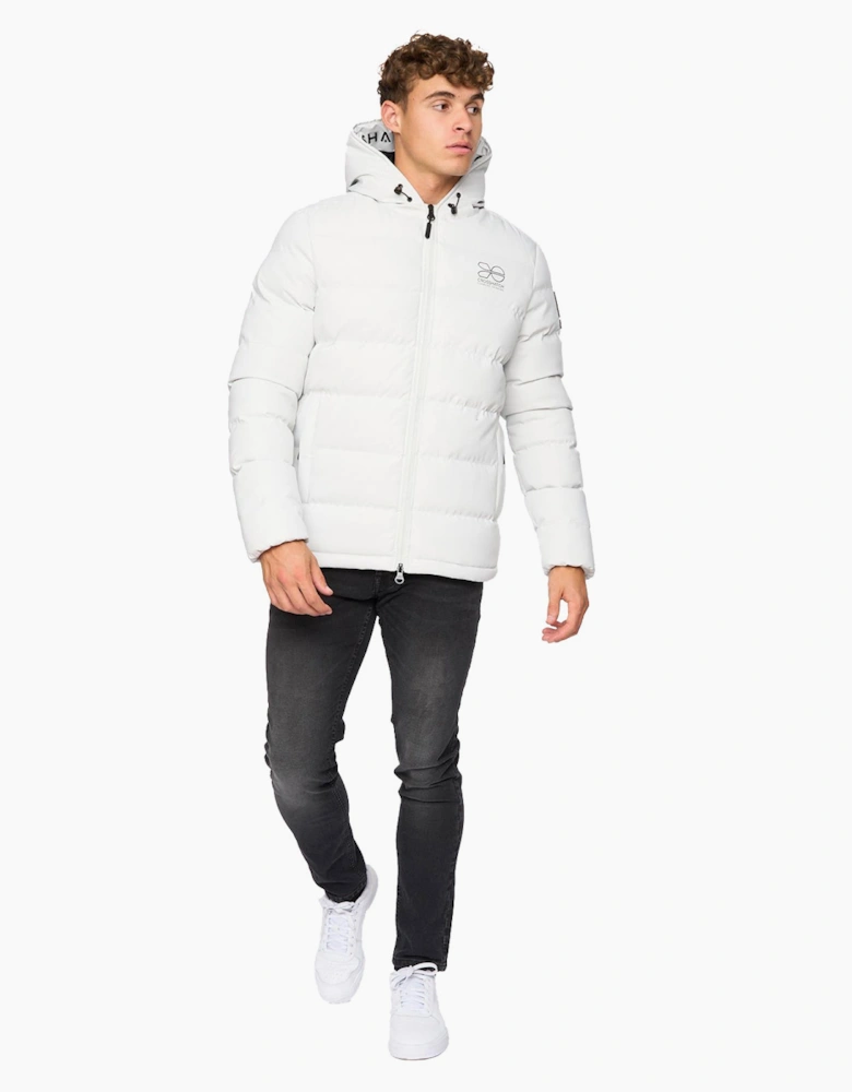 Crosshatch Pitsburg Jacket Mens Putty