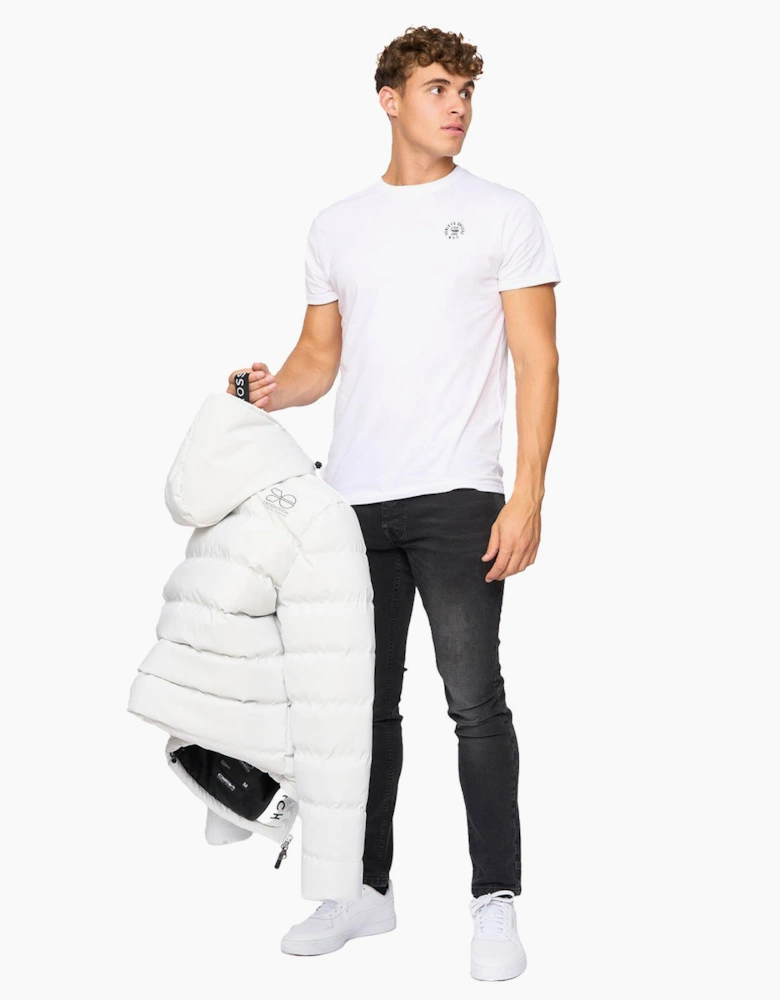 Crosshatch Pitsburg Jacket Mens Putty