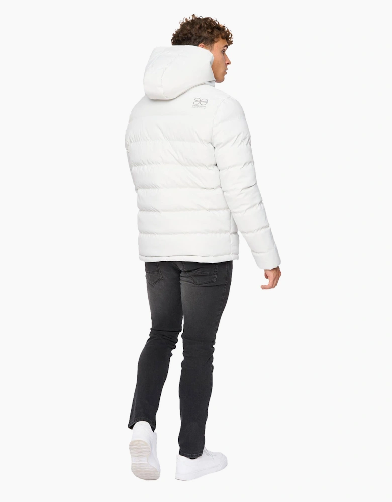 Crosshatch Pitsburg Jacket Mens Putty