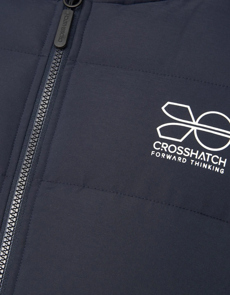Crosshatch Pitsburg Jacket Mens Navy